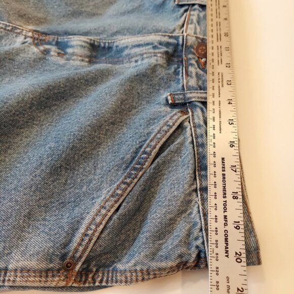 Irontown Workwear Mens 40x32 Blue Stonewashed Carpenter Utility Work Jeans Cotto - Picture 8 of 11